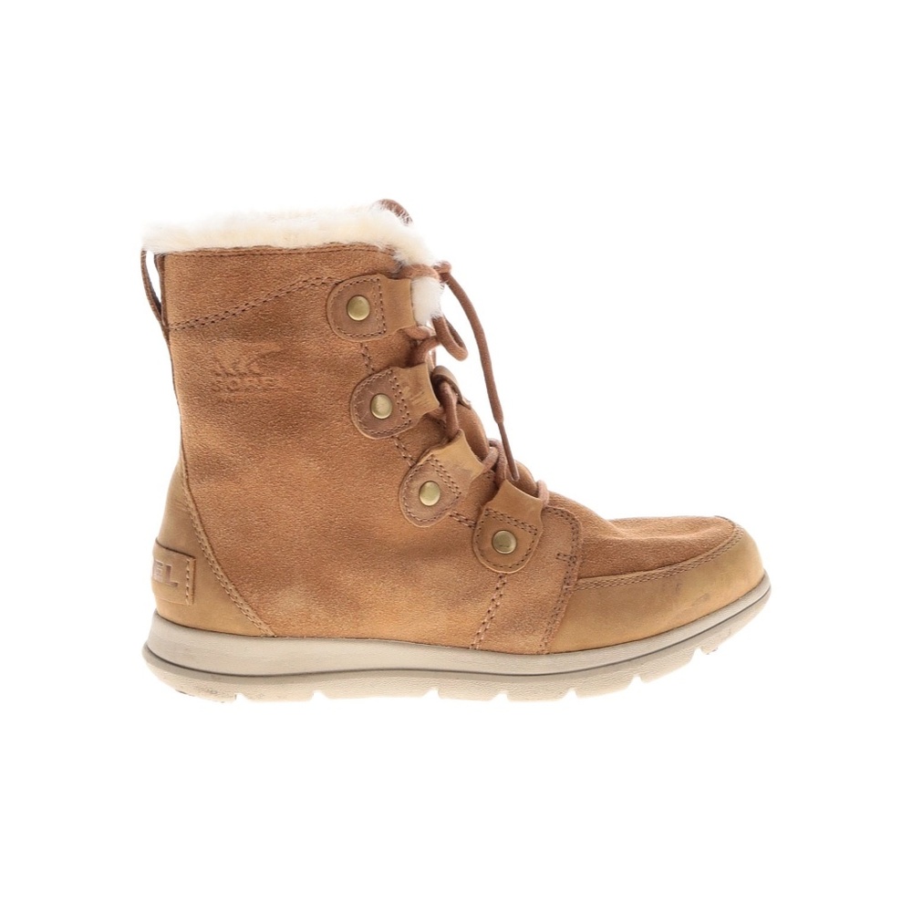 Sorel Women's Explorer Joan Boots Tan 7.5